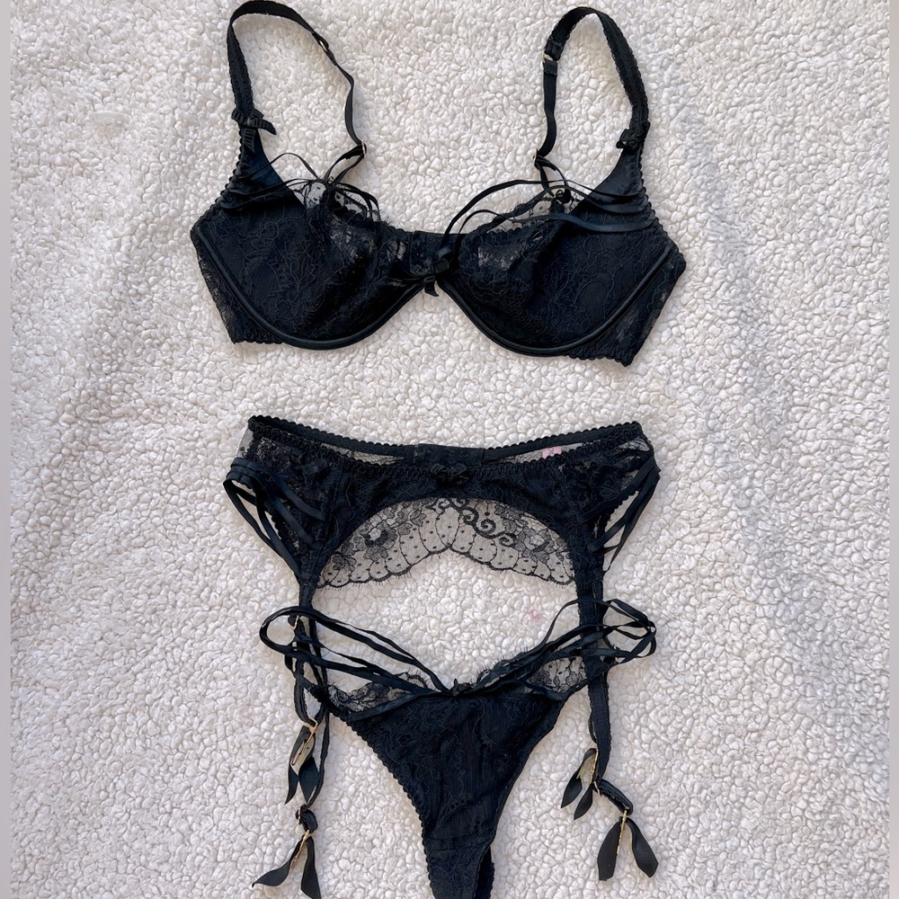 Agent Provocateur DONNA 3pc set - 34C? 3 + 4